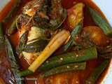 Asam pedas ikan pelaling (temenung)