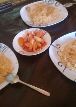 صورة لوصفة رز بندوره 😘😘