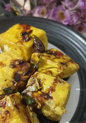 Foto resep Tahu goreng sambal kecap pedas