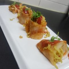 A picture of Maggi cheese dosa.