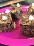 Budín de chocolate y frutas sin azúcar