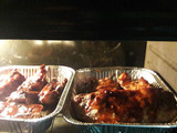 Costillas con bbq chipotle