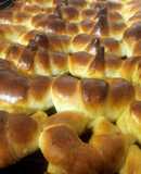 Medialunas con masa brioche 🤸🥐🥐