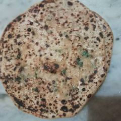 Aloo paratha A picture of Aloo paratha.