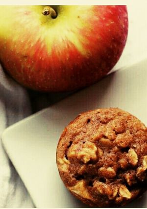 Bögrés almás muffin recept fotója