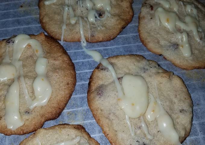 Simple Way to Prepare Homemade Gluten free Cranberry Orange almond cookies
