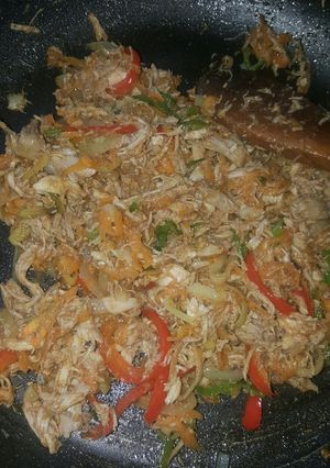 Una foto de Guiso para tacos de pollo