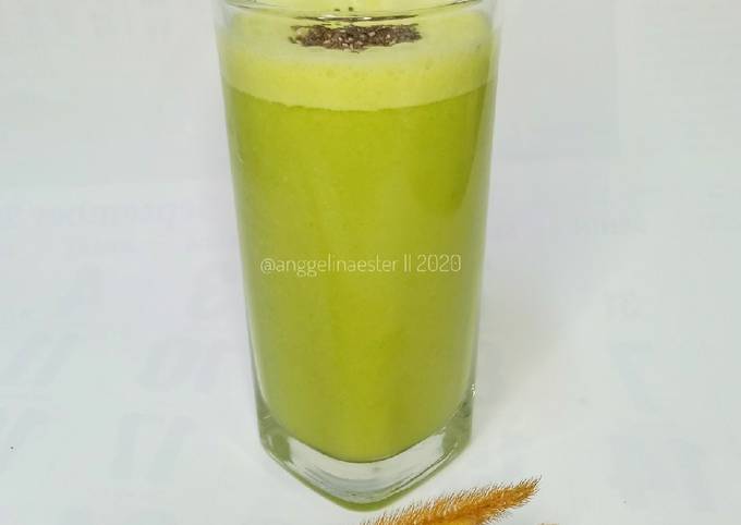 Resep Jus Sawi Hijau Anggelina Ester Jesica 