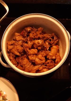 Hình của món Thịt gà kho coca.
