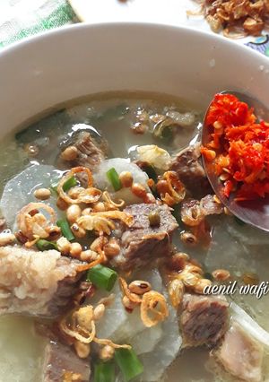 Foto resep Soto Bandung Enak 💕 (soto daging sapi + lobak)