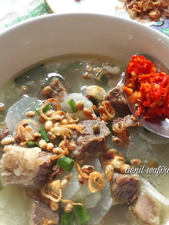 Cara Gampang Membuat Resep Soto Bandung Enak 💕 (soto daging sapi + lobak) yang Bisa Manjain Lidah Anti Ribet, Bikin Ngiler