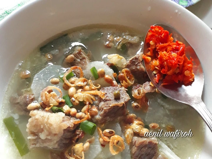 Cara Gampang Membuat Resep Soto Bandung Enak 💕 (soto daging sapi + lobak) yang Bisa Manjain Lidah Anti Ribet, Bikin Ngiler