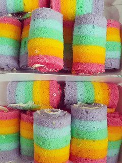 Foto resep Rainbow Cake kukus Ny liem