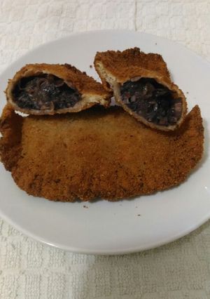 Foto di Sofficini fritti,con ripieno di radicchio e pancetta