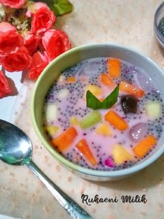 Foto resep 157. Sop Buah Campur Selasih