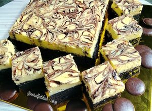 Gambar Brownies Cheese Cake