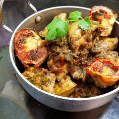 A picture of Peshawari Murgh Karahi.