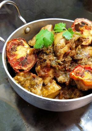 A picture of Peshawari Murgh Karahi.