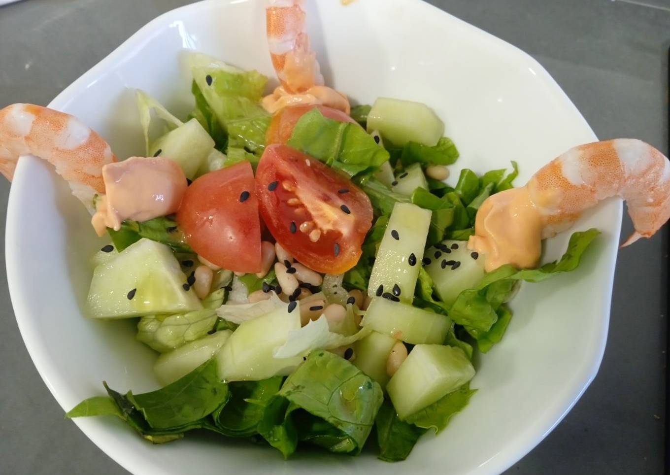 Cóctel de langostinos