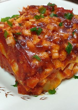O poză a rețetei Lasagne.