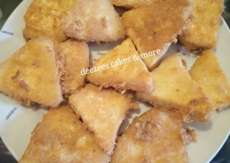 Step-by-Step Guide to Prepare Quick Fried triangle yam | So Appetizing Food Recipe From My Kitchen