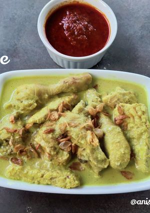 Foto resep Opor Ayam Tempe
