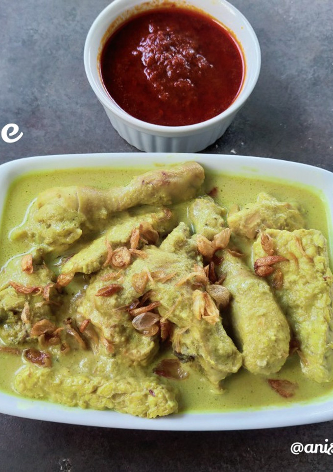 Foto resep Opor Ayam Tempe