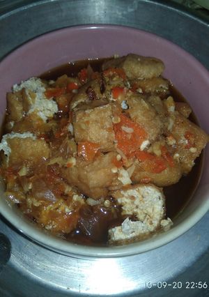 Foto resep Tahu gejrot bikin nagih, bahan simpel