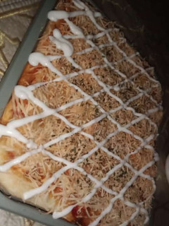 Foto resep Pizza full keju eggless