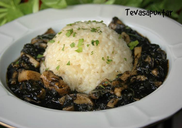 Calamares en su tinta