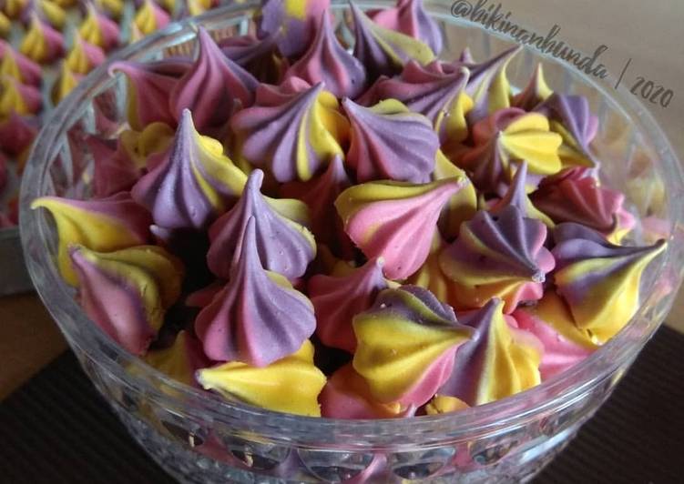 makanan Meringue Kisses Anti Gagal