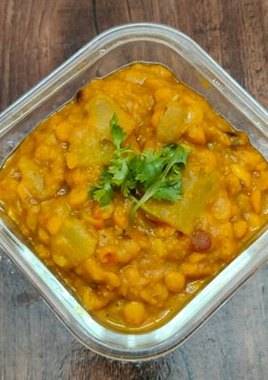 लौकी चना दाल Lauki chana dal रेसिपी मुख्य फोटो