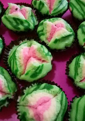 Foto resep Bolu kukus semangka