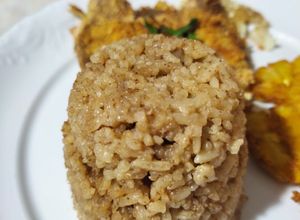 Una foto de Tronco de arroz con coco 😋🥳