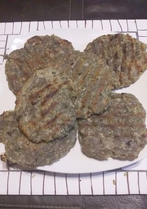 Una foto de Hamburguesas de lentejas