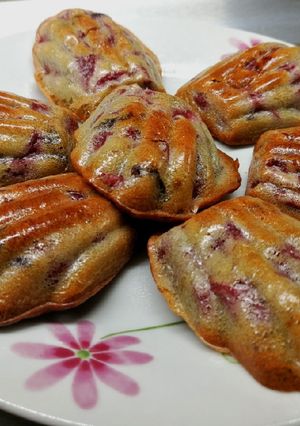 Csokis-meggyes madeleineđ recept fotĂłja
