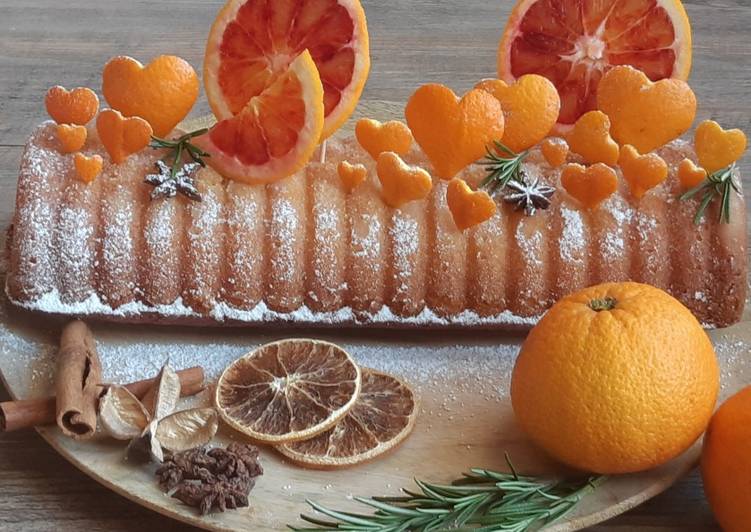 Plumcake all'arancia