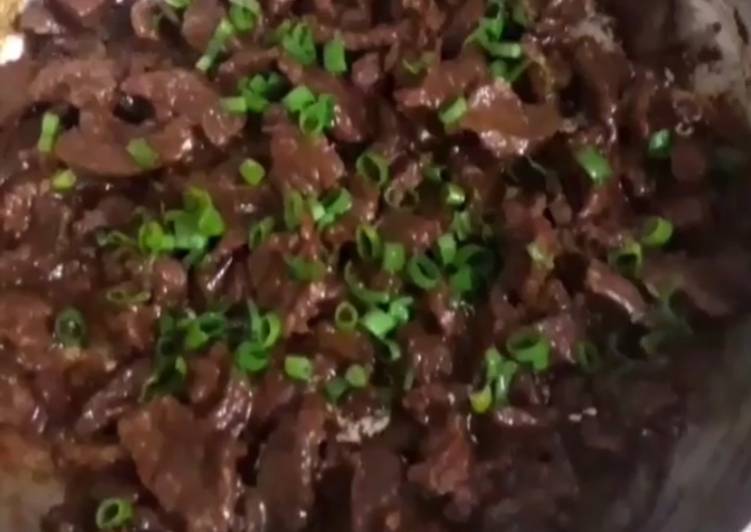 Isca de carne ao molho barbecue - Tudogosreceitas