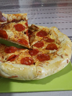 Una foto de Pizza de pepperoni