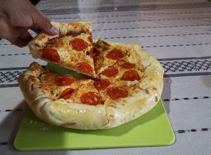 Una foto de Pizza de pepperoni