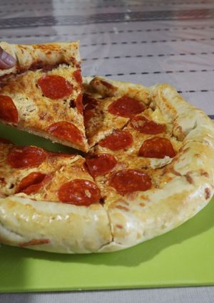 Una foto de Pizza de pepperoni