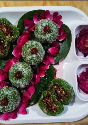 पान गुलकंद लाडू (pan gulkand ladoo recipe in Hindi) रेसिपी मुख्य फोटो