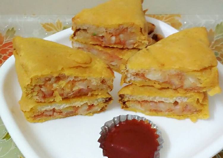 Simple Way to Prepare Homemade Bread pakora
