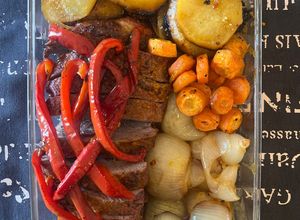 Una foto de Carne al horno