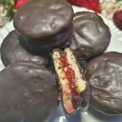 Alfajores Caseros A Pura Frutilla🍓🍓🍓-レシピのメイン写真