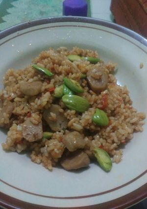 Foto resep Nasgor bakso pete gila