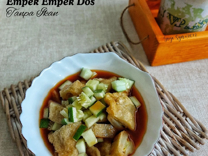 Cara Mudah Membuat Resep Empek Empek Dos Tanpa Ikan yang  Bikin Ketagihan Anti Ribet, Lezat