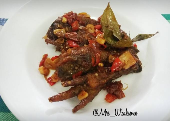 Resep Ceker Kepala Ayam Kecap Pedas Oleh Hilda Cookpad