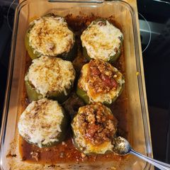 A picture of Stuffed Bell Peppers 🫑.