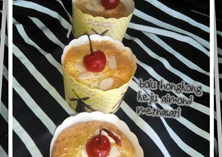 Bolu hongkong keju almond